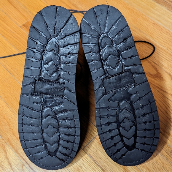 Marsell Men's Black Leather Lace Up Boots Italy 43.5 - Picture 8 of 12